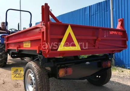 Прицеп Уралец разгрузка на 3 стороны П03.00.700